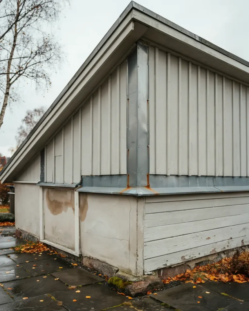underh ll av pl tdetaljer p fasaden enkla kontroller som minskar risken f r fukt och rost